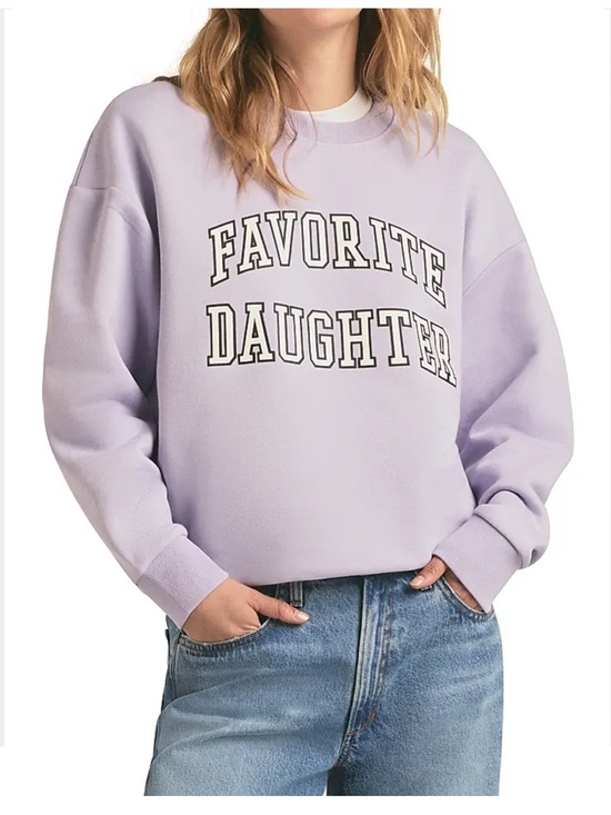 Favorite Daughter Tops - Favorite Daughter Collegiate Sweatshirt